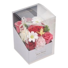 Soap flower bouquet - rose, &