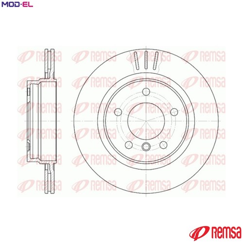 Brake disc 6722 for - 2x, bmw