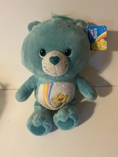 Care Bears Friend Bear 2008 Plush Soft Toy Teal Blue 11” With Tag