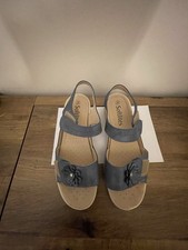 Softlites  Ladies Sandals Blue  Size 6