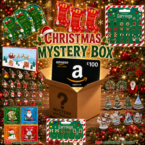 Christmas surprise mystery box - christmas,