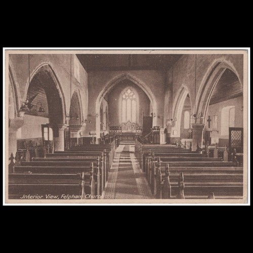 Felpham church interior - church,