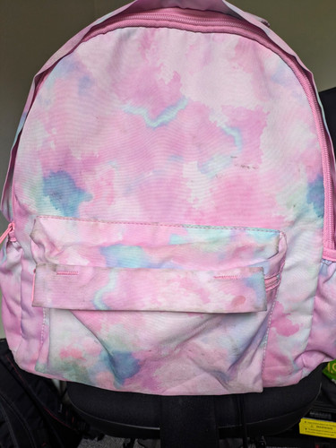 Pink blue tie dye kids - pink,