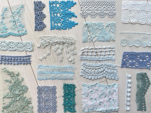 Vintage lace trim off cuts