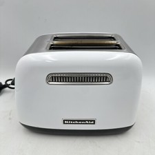 Kitchen Aid 5KMT2115BWH Toaster 2 Slice White & Chrome