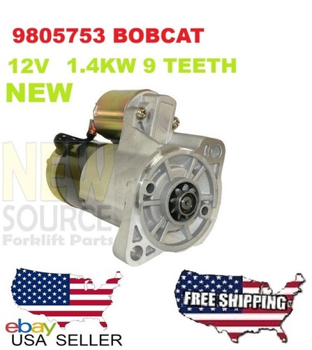 9805753 starter motor bobcat - motor,