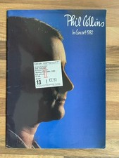 Phil Collins (Genesis) Programme And Ticket 1982