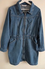 Primark Blue Denim Zip Through