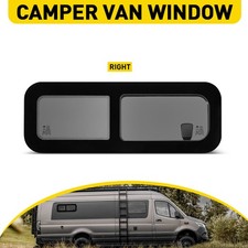 Universal Camper Window Van RV Horizontal Slide Windows Waterproof For Caravans