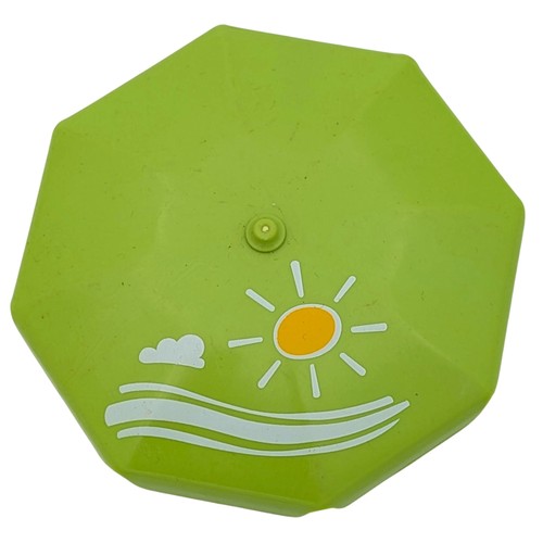 Playmobil green umbrella - , house