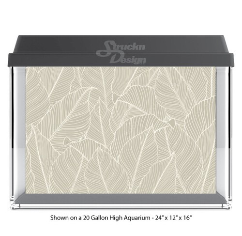 Beige white plant - beige, line