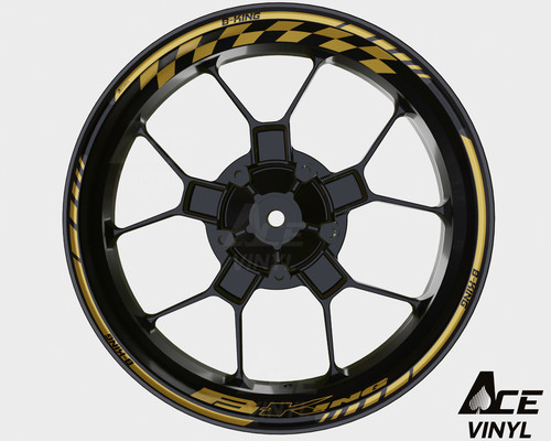 Suzuki king wheel decals - b-king, rim