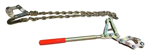 Wire strainer chain - -,