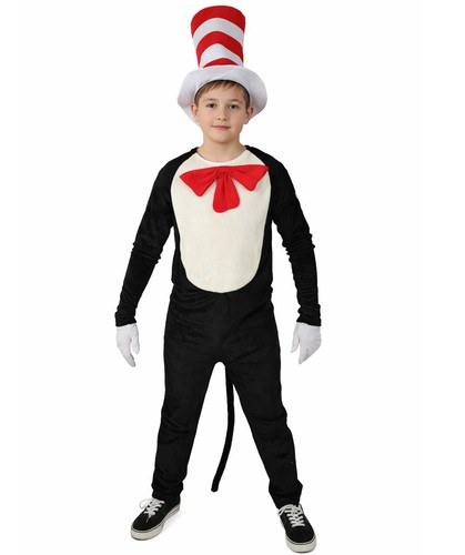 Black white striped cat - black,