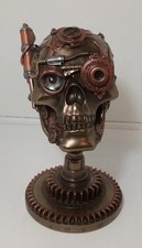 Steampunk Skull Sculpture