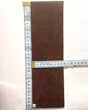 2MM THICK  ANTIQUE VINTAGE BROWN OILED FULL GRAIN LEATHER HIDE OFFCUTS