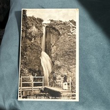 Vintage Postcard Dyserth Waterfall Near Prestatyn 1916? Ae