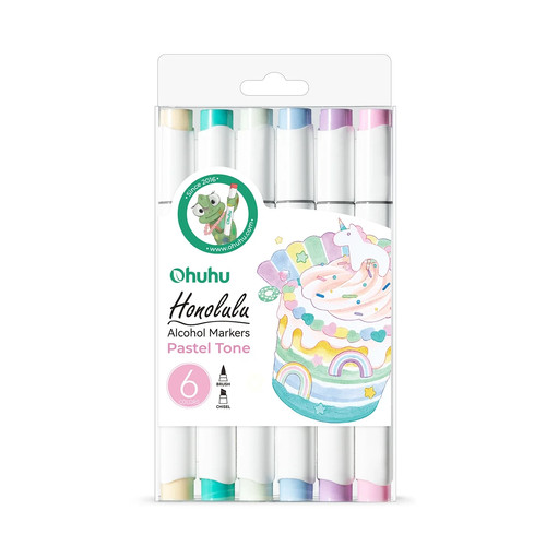 Ohuhu honolulu pastel - pastel, tone