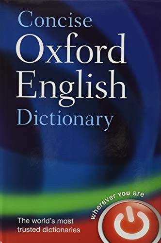 Concise oxford english - concise,