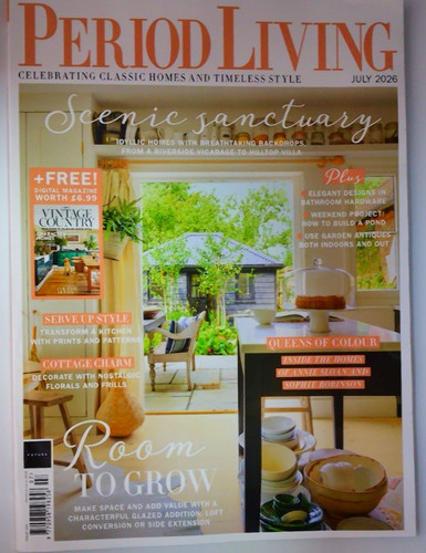 Period living magazine july - period,