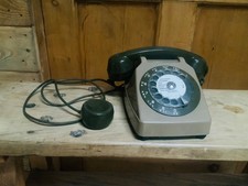 Vintage rotary phone with dual speaker please see pics 