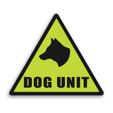 K9 Dog Unit Reflective Yellow