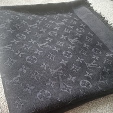 Châle Monogram shine silk