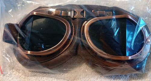 Retro motorcycle goggles - motorcycle,