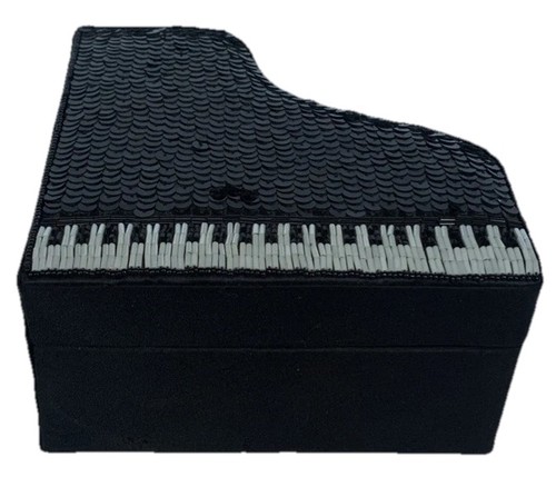 Vtg grand piano beaded - grand,