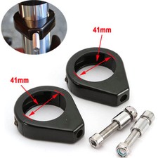 Motorcycle 41mm Billet Black