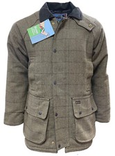 Mens BRONTE Derby Tweed Jacket Country Shooting Coat SIZE XL (Extra Large)