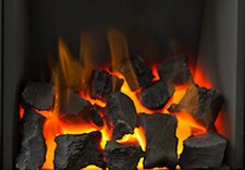 15 Electric Fire Replacement Coals Ceramic Random Coal Shape Universal RCF Gas