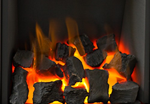 Electric fire replacement - fire,