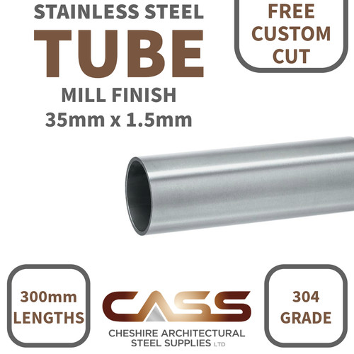 35mm 5mm 304 mill - 1.5mm,