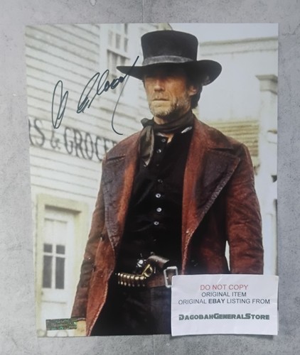 Clint eastwood hand signed - clint,