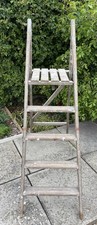 Vintage Wooden Step Ladder 