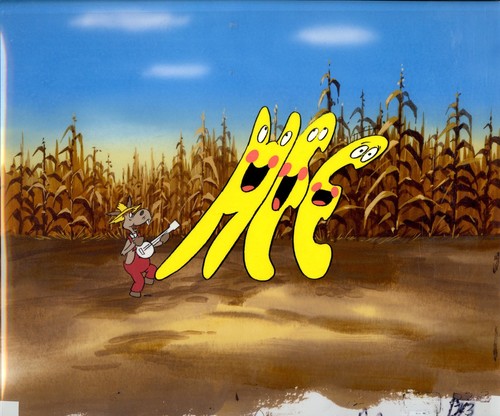 Hee haw animation cels - haw,