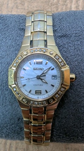 Seiko coutura quartz watch - seiko,