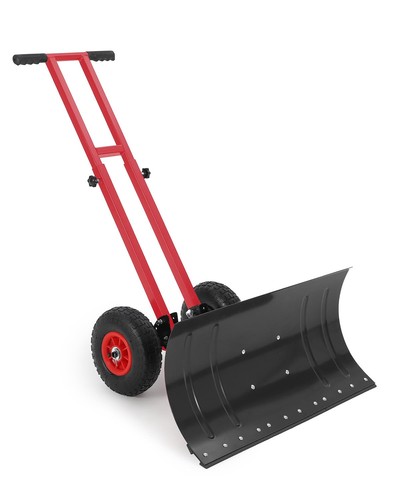Double rod snow shovel - double,