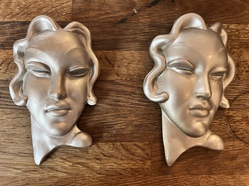 Two silver ceramic art - ceramic,