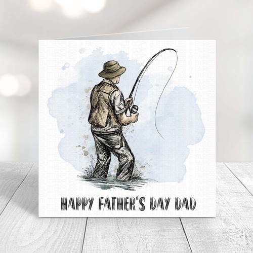 Fishing fathers day - fathers, dad