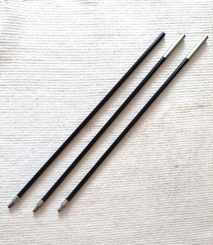 Tent pole sections - tent, (3)