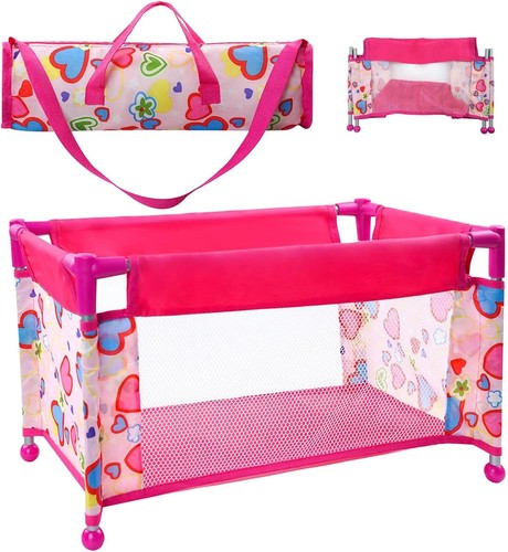 Dolls bed with bag - dolls, &