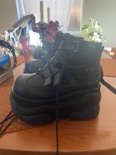 Demonia Platform Boxer Boots