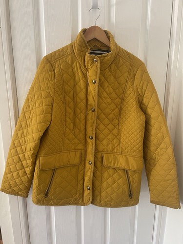 Joules women yellow quilted - joules,