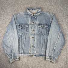 Vintage Levi's Jacket Mens XL Blue 70503-02 Denim Trucker Western Red Tab Y2K