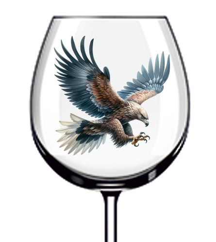 12x colourful hunting eagle - 12x,