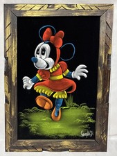 Vintage Black Light Minnie