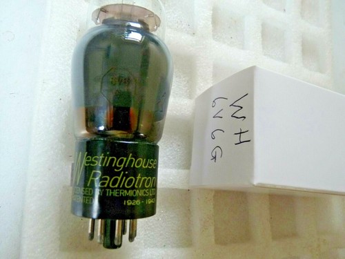 6v6g westinghouse radiotron - 6v6g,