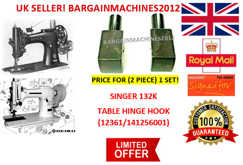 Singer 132k seko table hinge - singer, 132k&seko